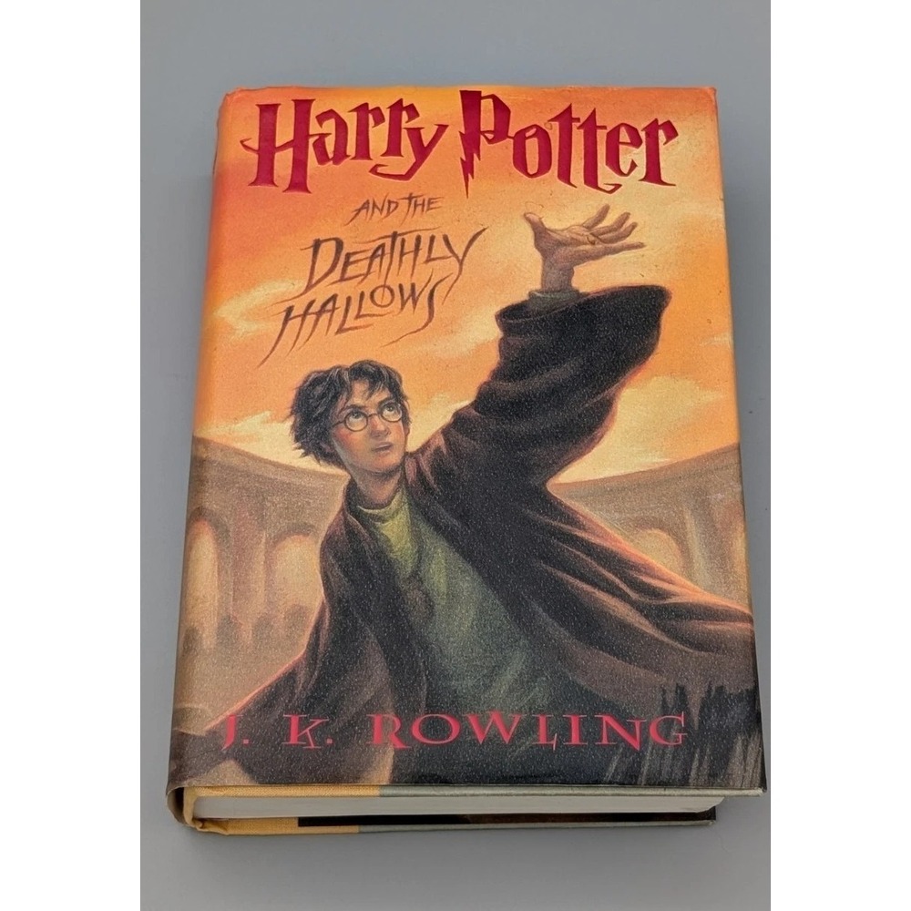 Harry Potter and the Deathly Hallows First Edition Hardcover Dust Jacket